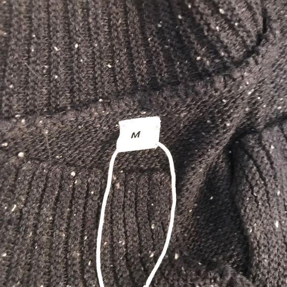 Scottish Blue Speckled Cardigan W/Toggle. Womens Medium. NWT - Picture 9 of 12